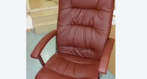 Обтяжка офисного кресла. Киреевск